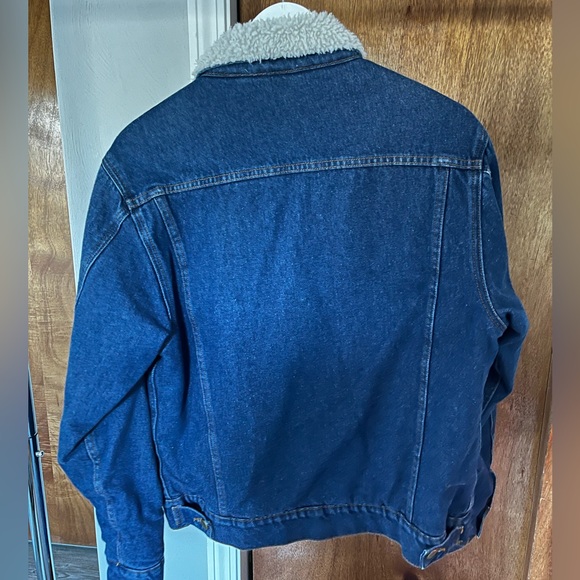 American Apparel Sherpa Jean Jacket - Picture 2 of 4
